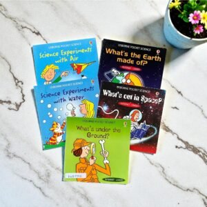 Pocket Friendly_Usborne Pocket Science_Set Of 5 Books_Usborne_KWB79931