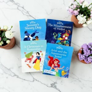 Pocket Friendly_Disney Princess_Set Of 4 Books_Disney_KWB79934