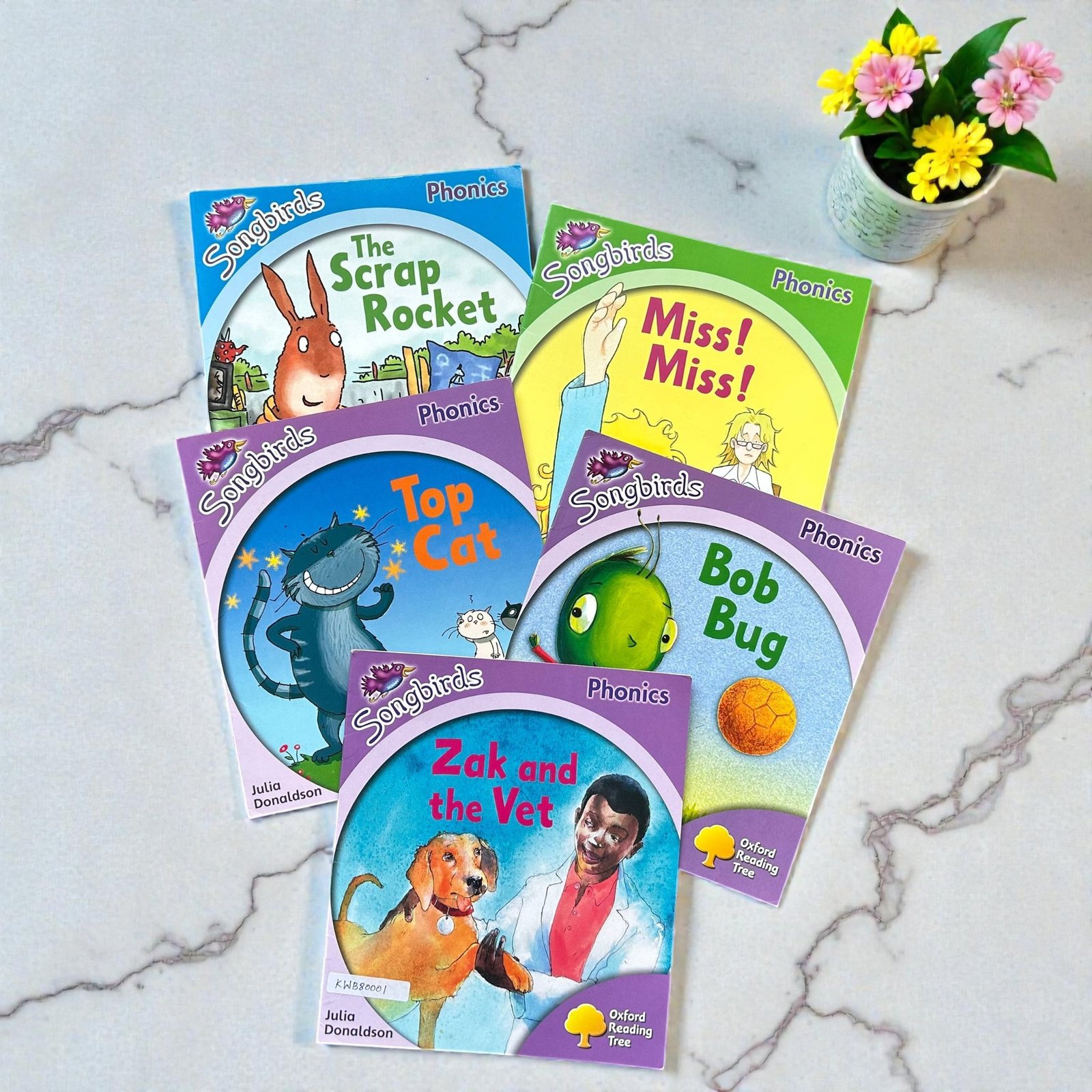 Songbirds_Set Of 5 Books_Julia Donaldson_KWB80001