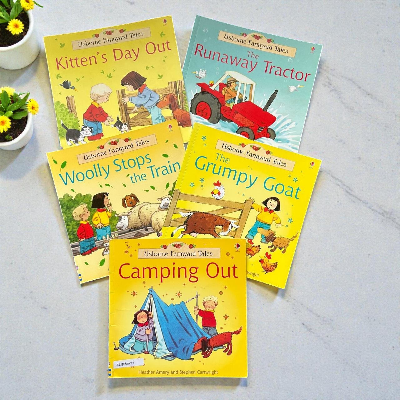 Usborne Farmyard Tales_Set Of 5 Books_Heather Amery_KWB80023