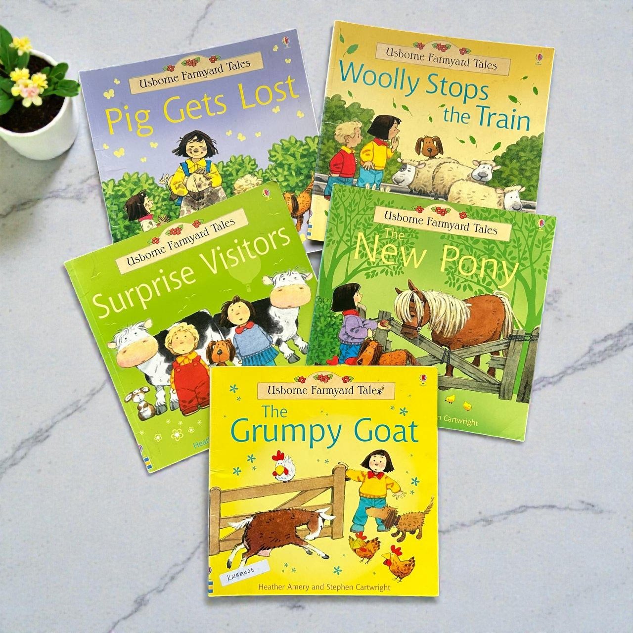 Usborne Farmyard Tales_Set Of 5 Books_Heather Amery_KWB80026