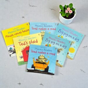Usborne Phonics Readers_Set Of 6 Books_Flap_Usborne_KWB80031
