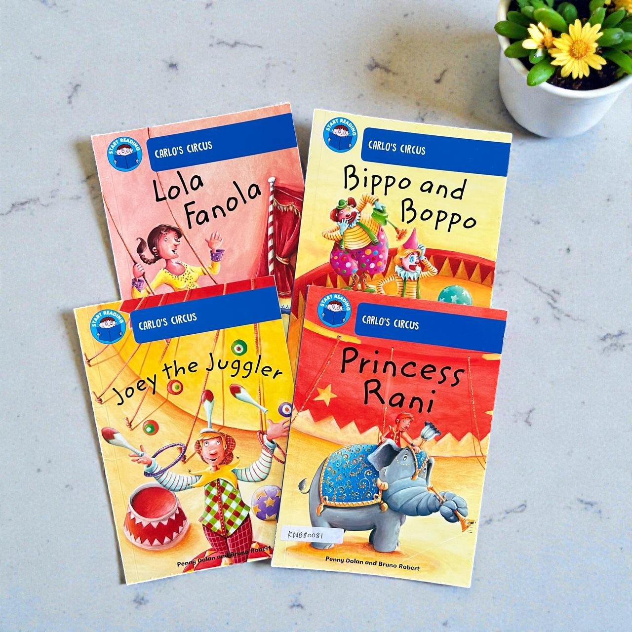 Start Reading_Carlo's Circus_Set Of 4 Books_Penny Dolan_KWB80081