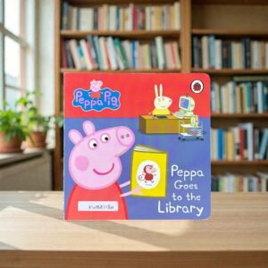 Peppa Goes To The Library_Peppa Pig_Ladybird_KWB81134