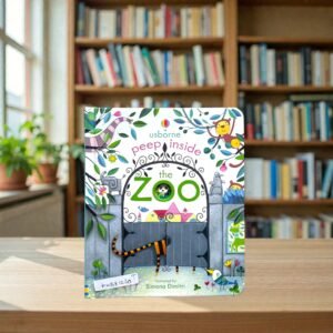 Peep Inside The Zoo_Flap Book_Taped_Usborne_KWB81260