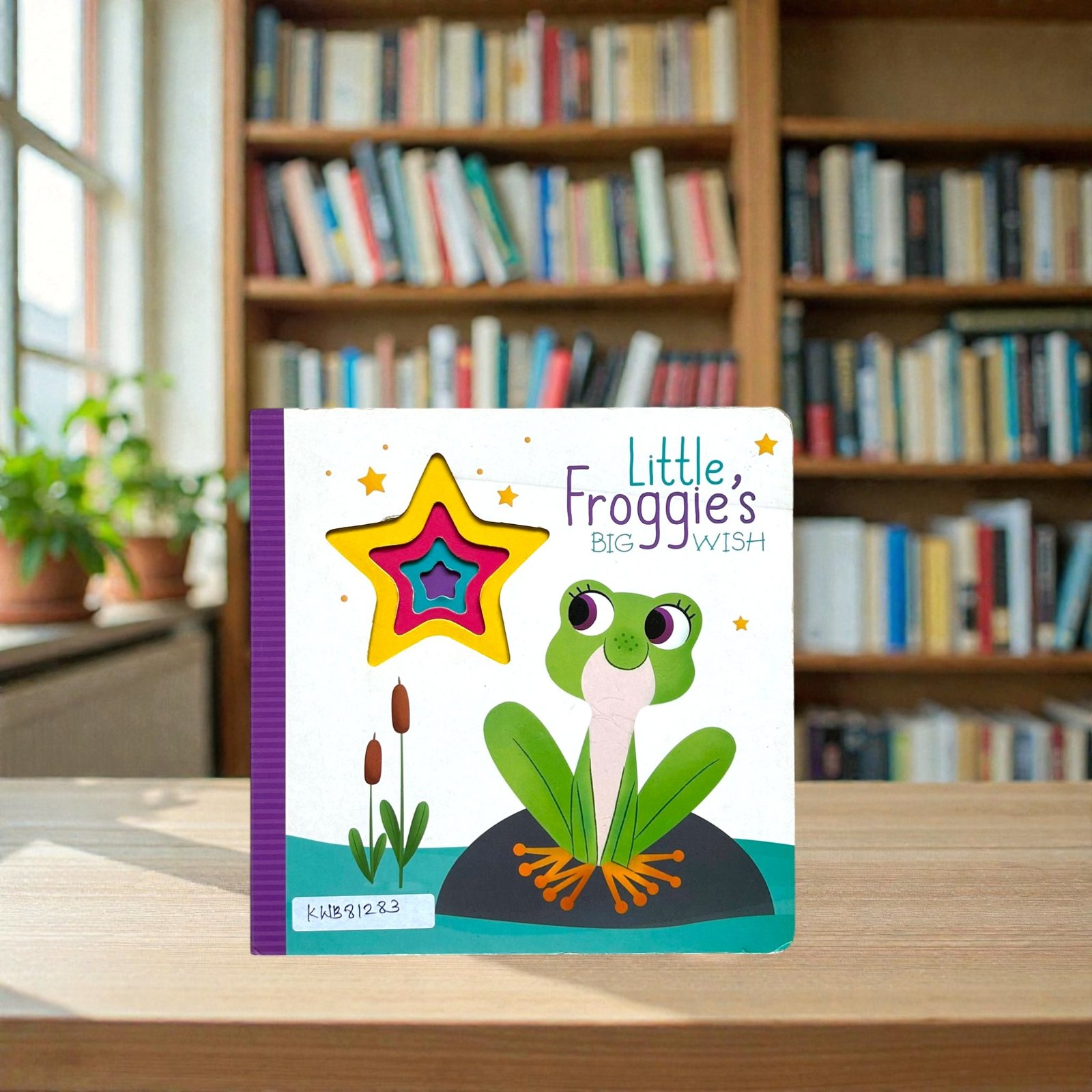 Little Froggie's Big Wish_Peep Through Book_The Clever Factory_KWB81283