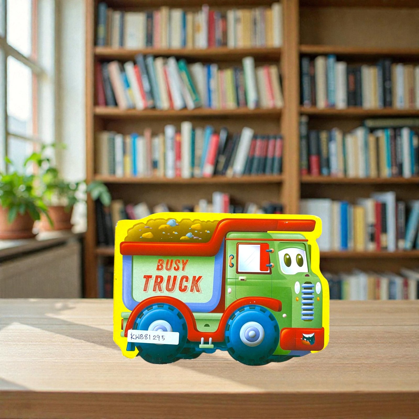 Busy Truck_Vehicle_Shape Book_Igloobooks_KWB81295