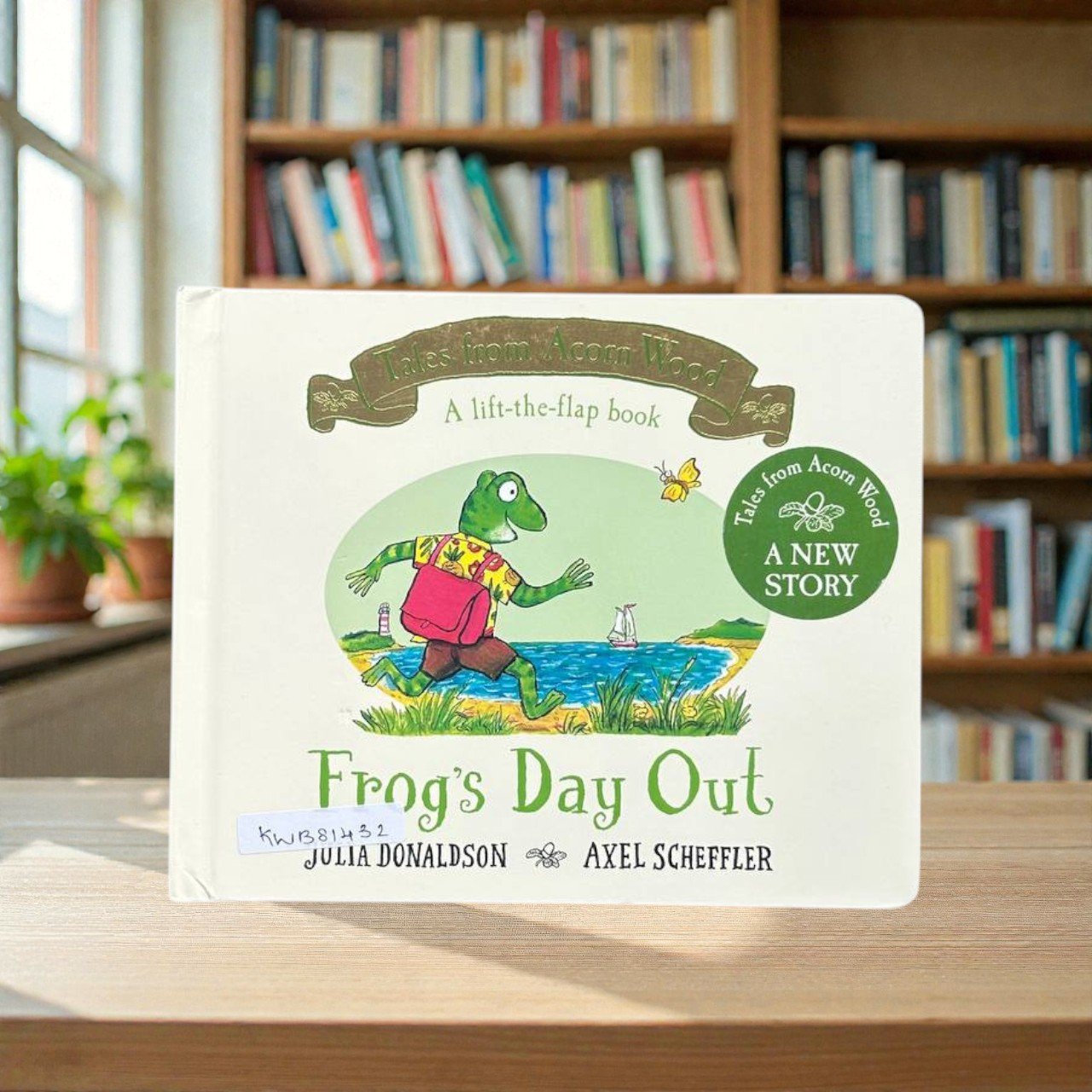 Frog's Day Out_Flap Book_Julia Donaldson_KWB81432