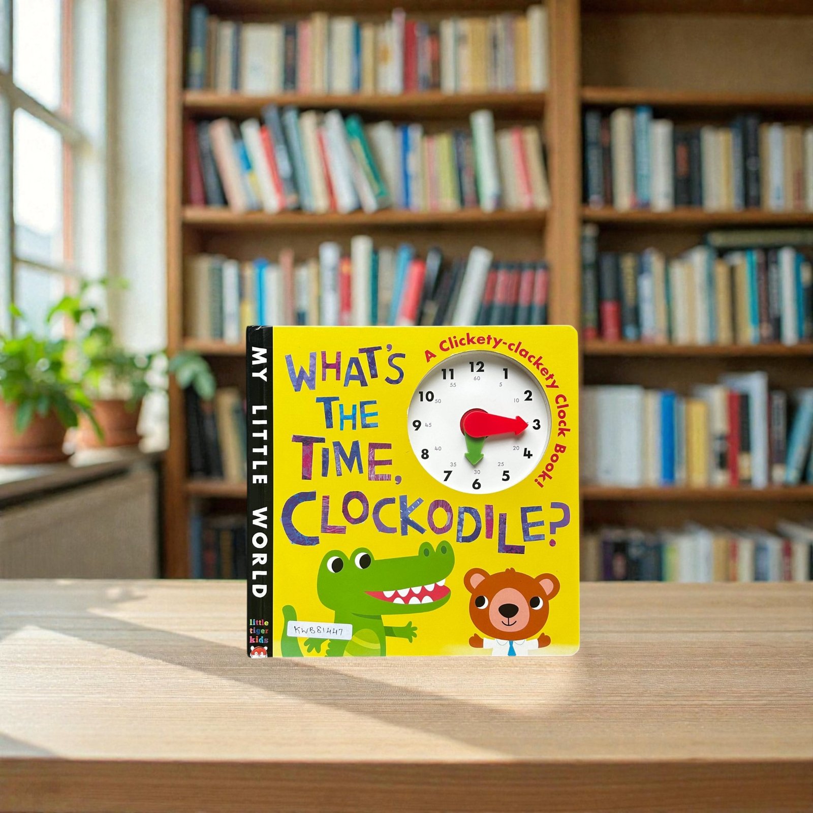 What's The Time Clockodile?_My Little World_Clock Book_Little Tiger Kids_KWB81447