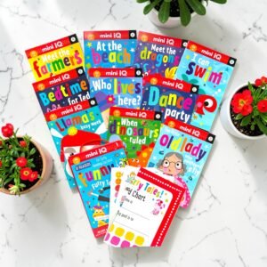 Funny Furry Tales_Set Of 10 Books_With Stickers And Chart_Box Set_Make Believe Ideas_KWB82600