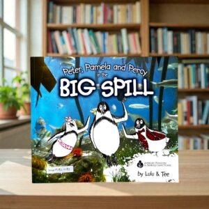 Big Spill_Peter, Pamela And Percy_African Penguin_KWB82982
