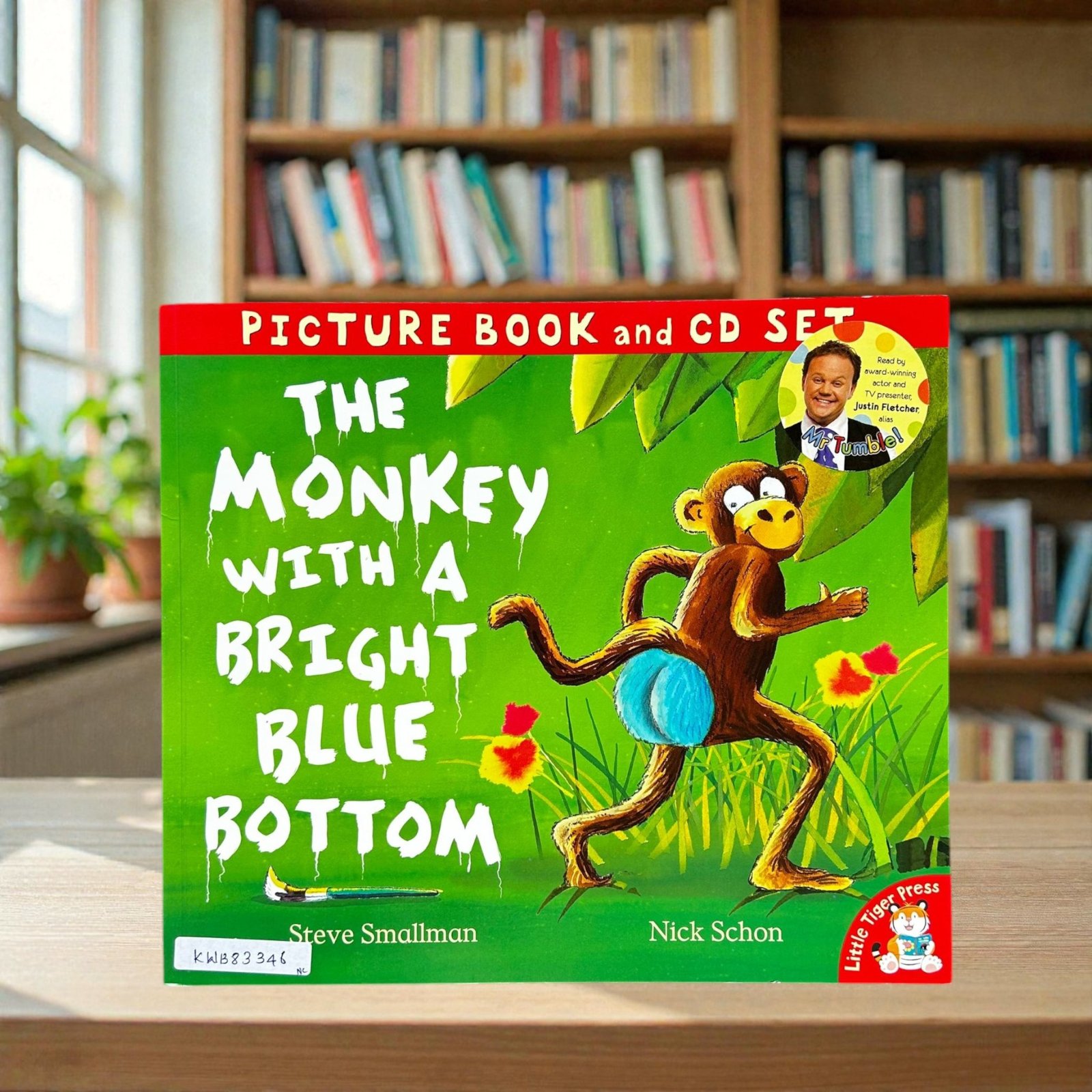 The Monkey With A Bright Blue Bottom_No CD_Steve Smallman_KWB83346