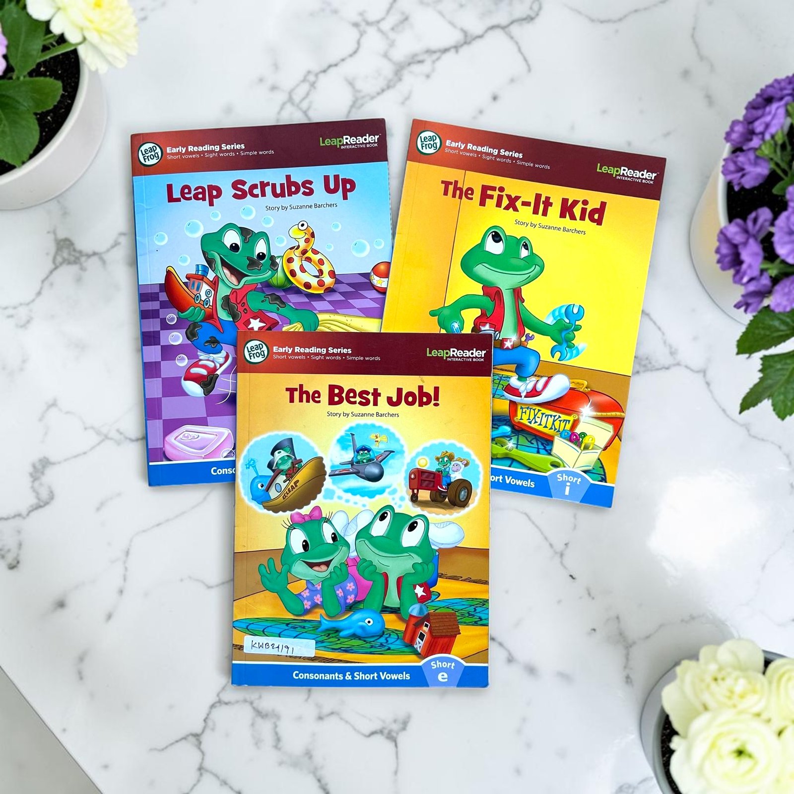 Lead Frog_Set Of 3 Books_Leap Reader_KWB84191