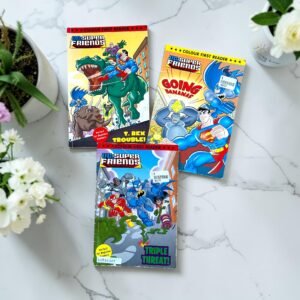 Colour First Reader_Set Of 3 Books_DC Super Friends_KWB84209