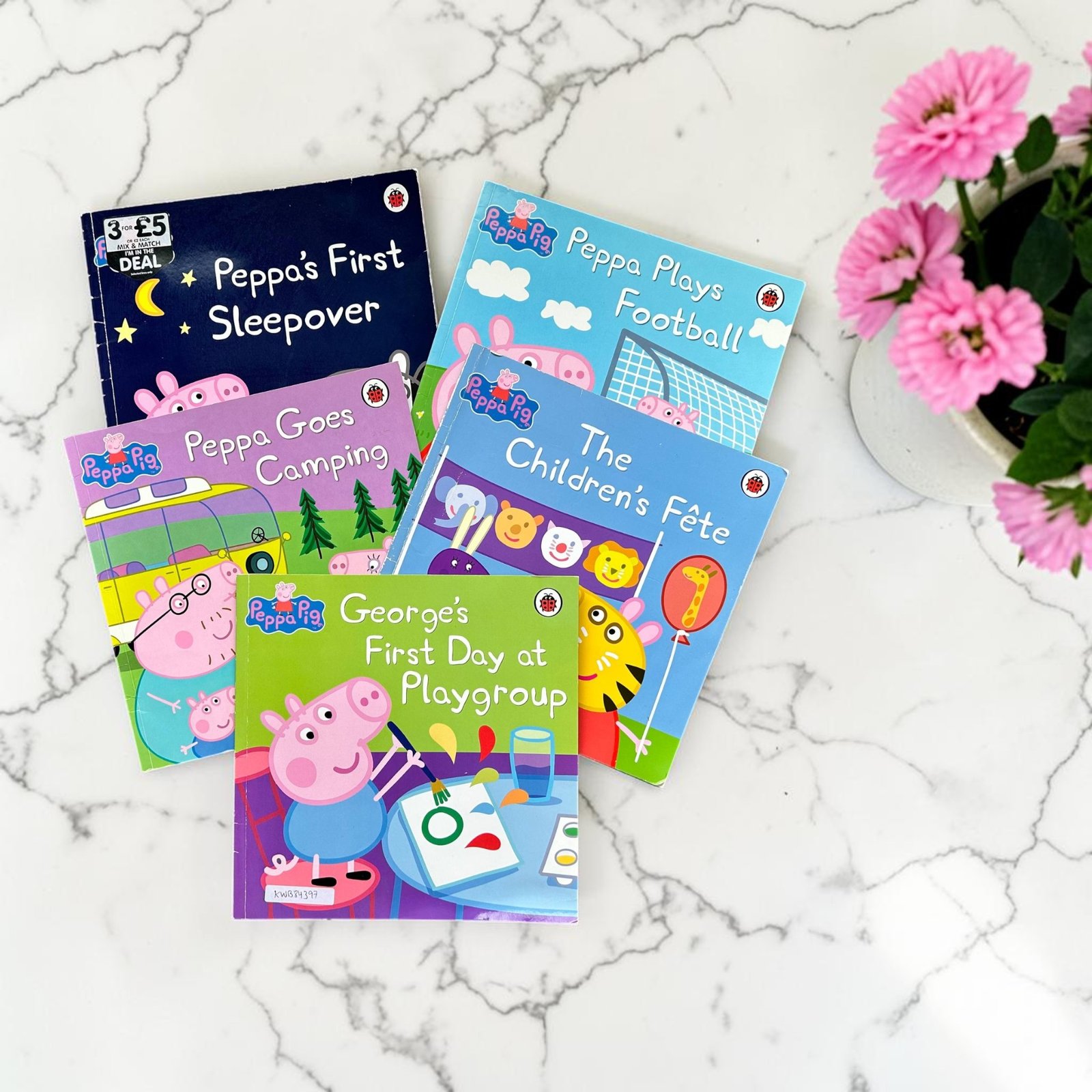 Peppa Pig_Set Of 5 Books_Ladybird_KWB84397