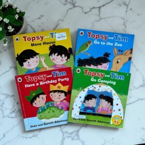 Topsy And Tim_Set Of 4 Books_Jean_KWB84425