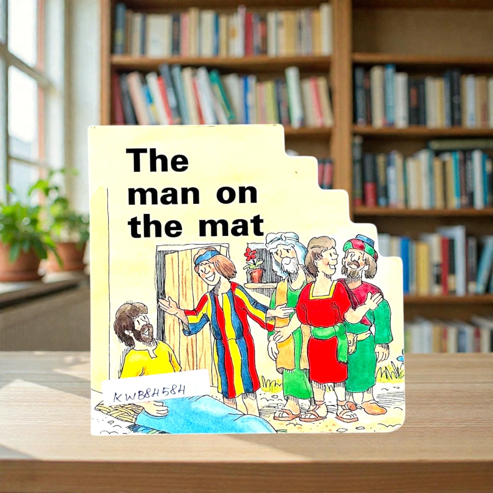 The Man On The Mat_Shape Book_Christian Focus_KWB84584
