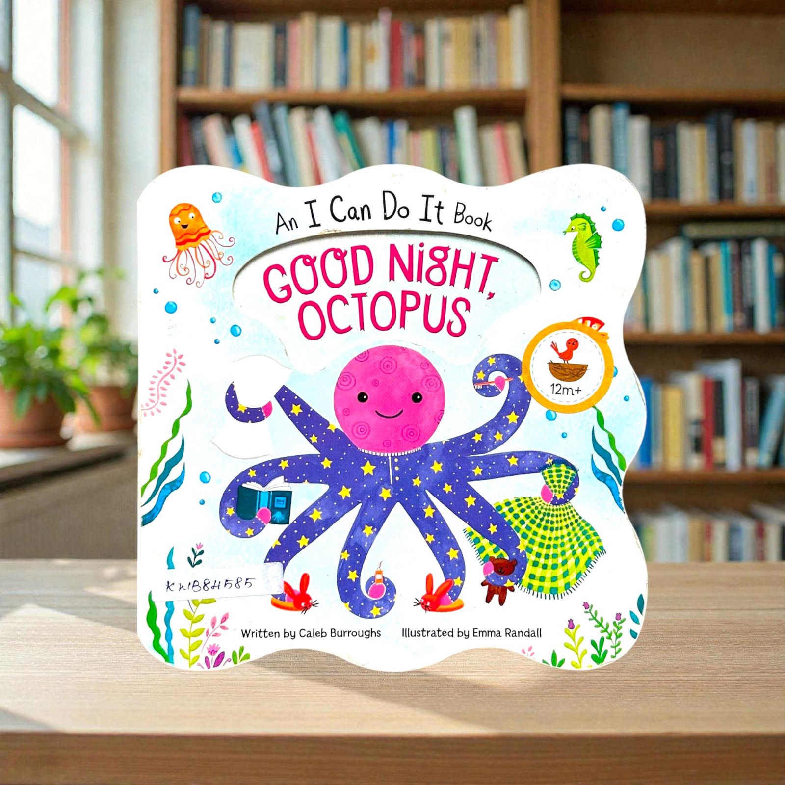 Good Night Octopus_Shape Book_Caleb Burroughs_KWB84585