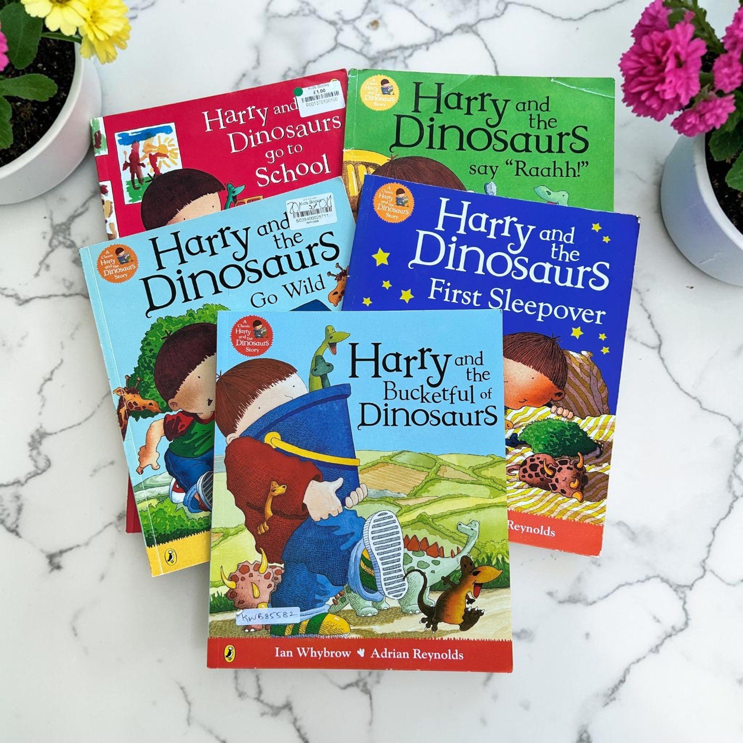 Harry And The Dinosaurs_Set Of 5 Books_Ian Whybrow_KWB85582