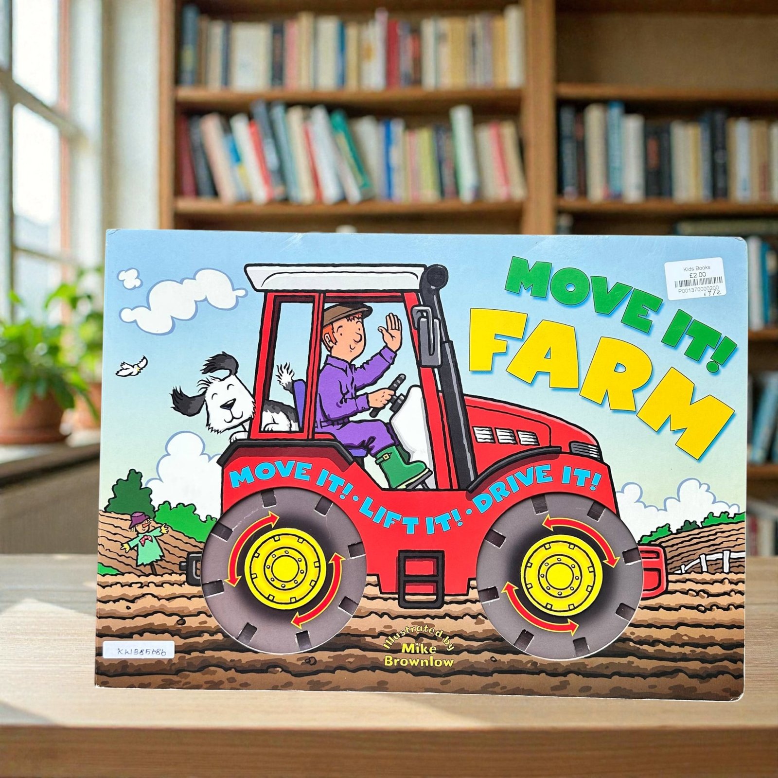 Move It Farm_Push, Pull And Slide Book_Mike Brownlow_KWB85686
