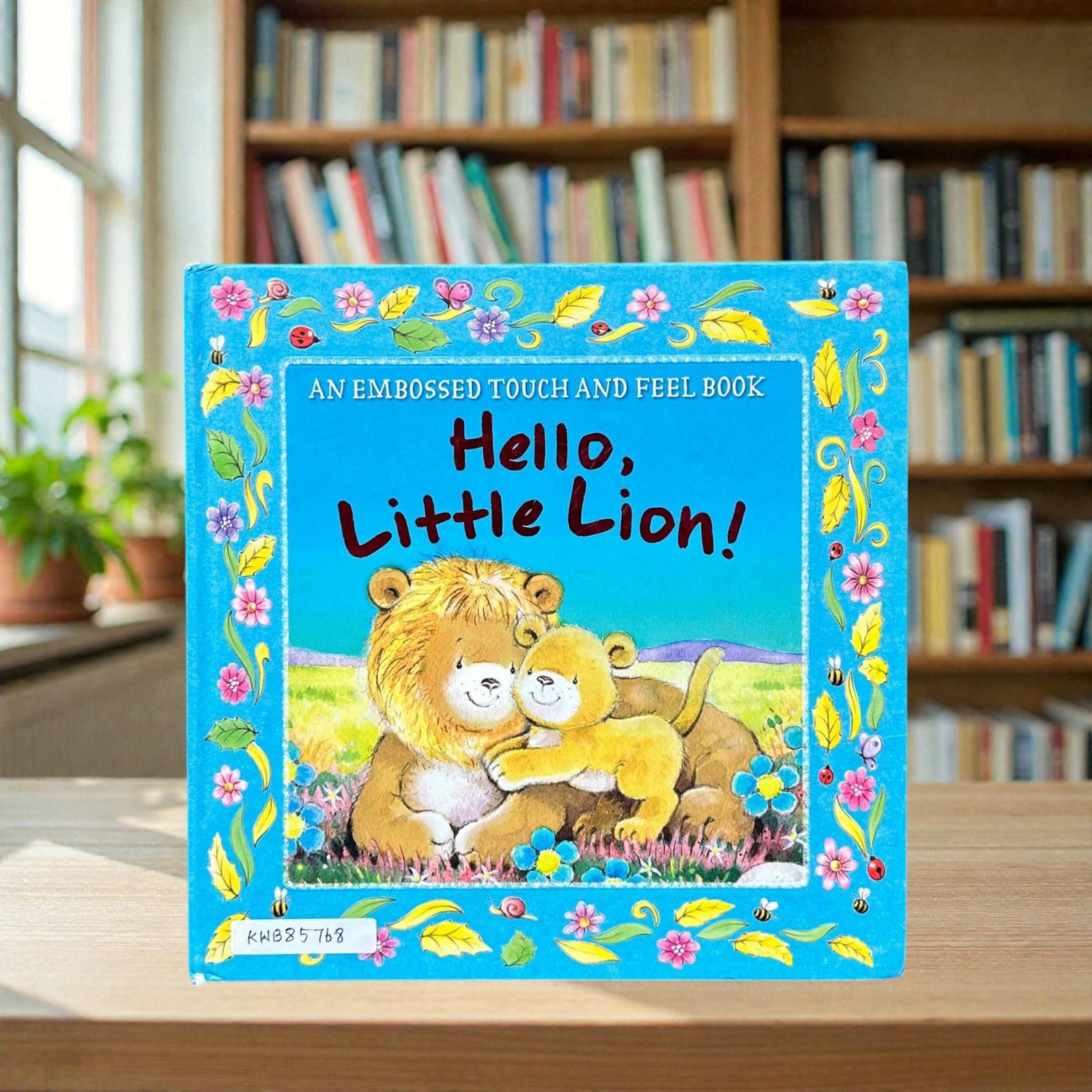 Hello Little Lion_Embossed Book_Igloo Books_KWB85768