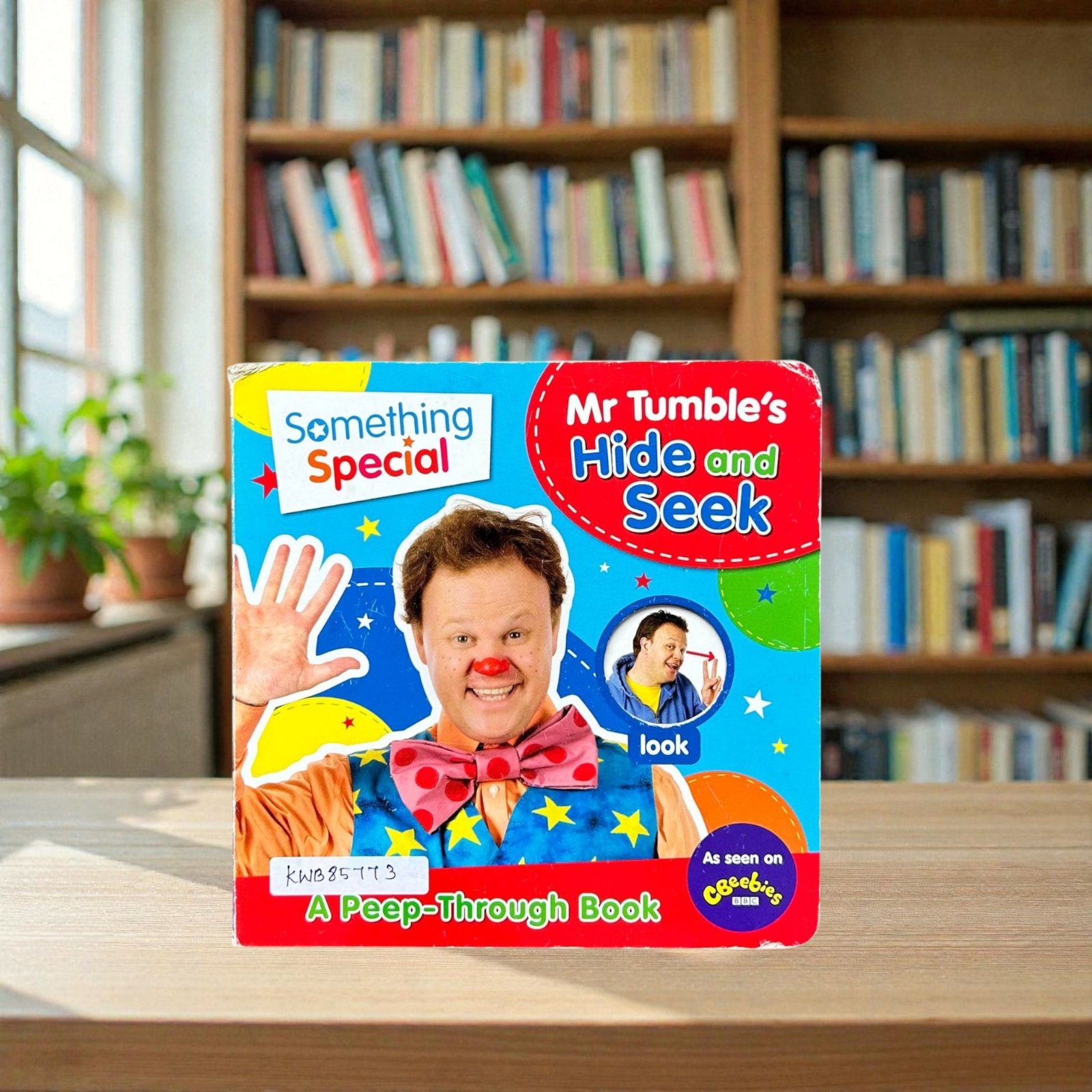 Mr Tumble's Hide And Seek_Something Special_Peep Through Book_Egmont_KWB85773