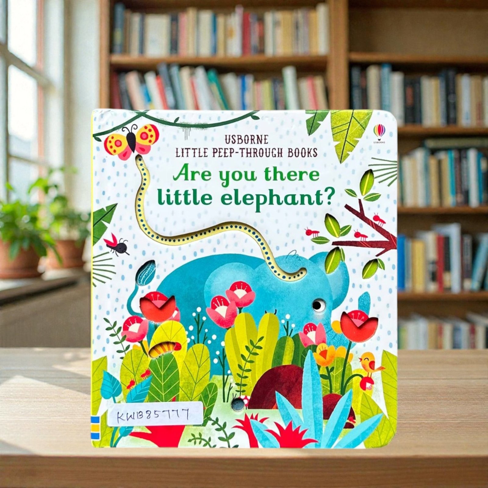 Are You There Little Elephant_Peep Through Book_Usborne_KWB85777