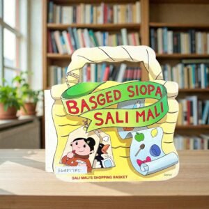Basged Siopa Sali Mali_Shape Book_Welsh Language_Gomer_KWB85785