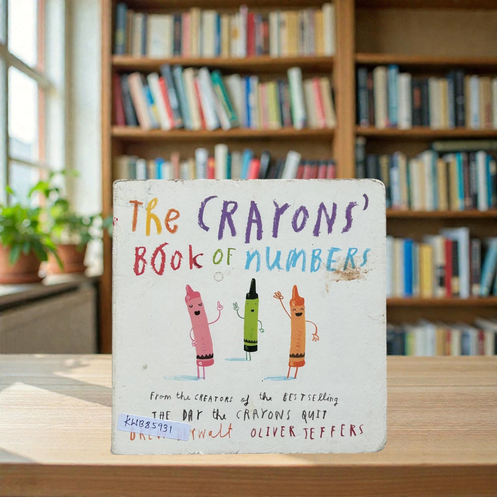 The Crayons' Book Of Numbers_Oliver Jeffers_KWB85931