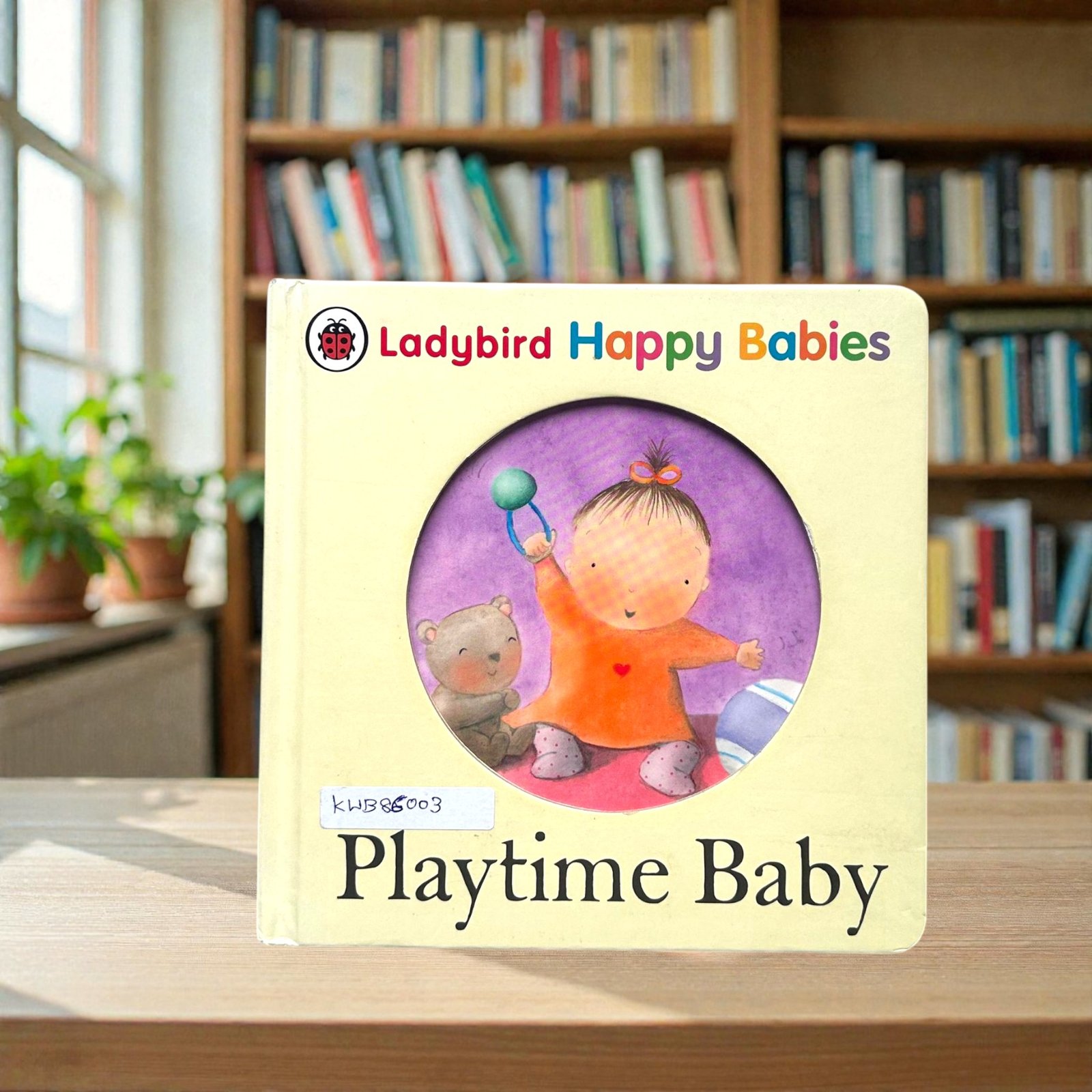 Ladybird Happy Babies_Playtime Baby_Peep Through Book_Ladybird_KWB86003