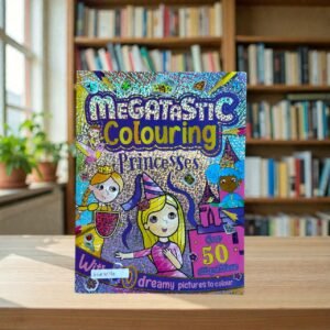 Megatastic Colouring Princesses_With Stickers_Bookoli_KWB85168