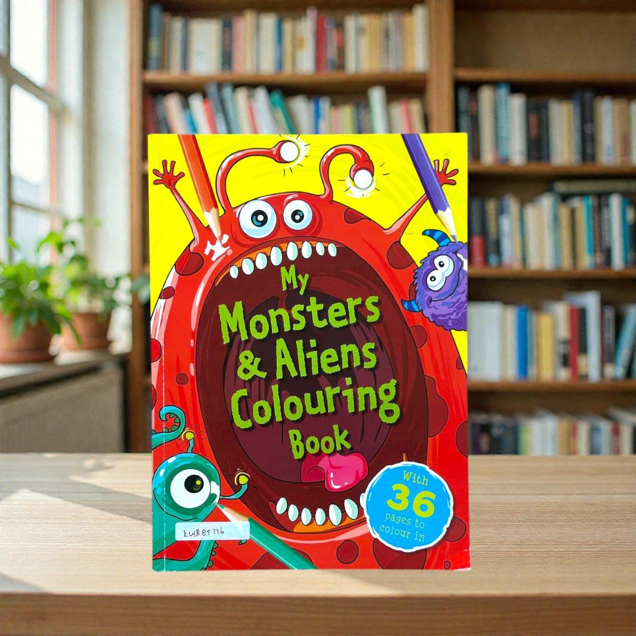 My Monsters & Aliens Colouring Book_Igloo Books_KWB85176