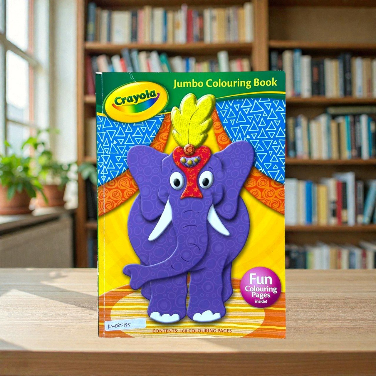 Jumbo Colouring Book_Crayola_Used_Alligator_KWB85185