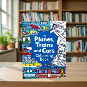 The Planes, Train And Cars Colouring Book_Buster Book_KWB85190