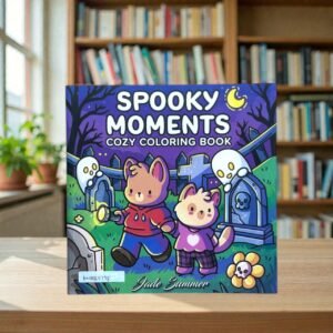Spooky Moments Cozy Colouring Book_Jade Summer_KWB85198