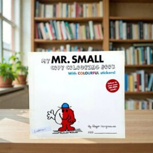 My Mr Small Copy Colouring Book_With Stickers_Rager Hangreaves_KWB85207