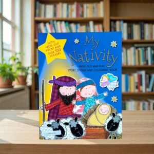 My Nativity_Colouring Book_With Press Out Pieces And Over 100 Stickers_Lara Ede_KWB85212