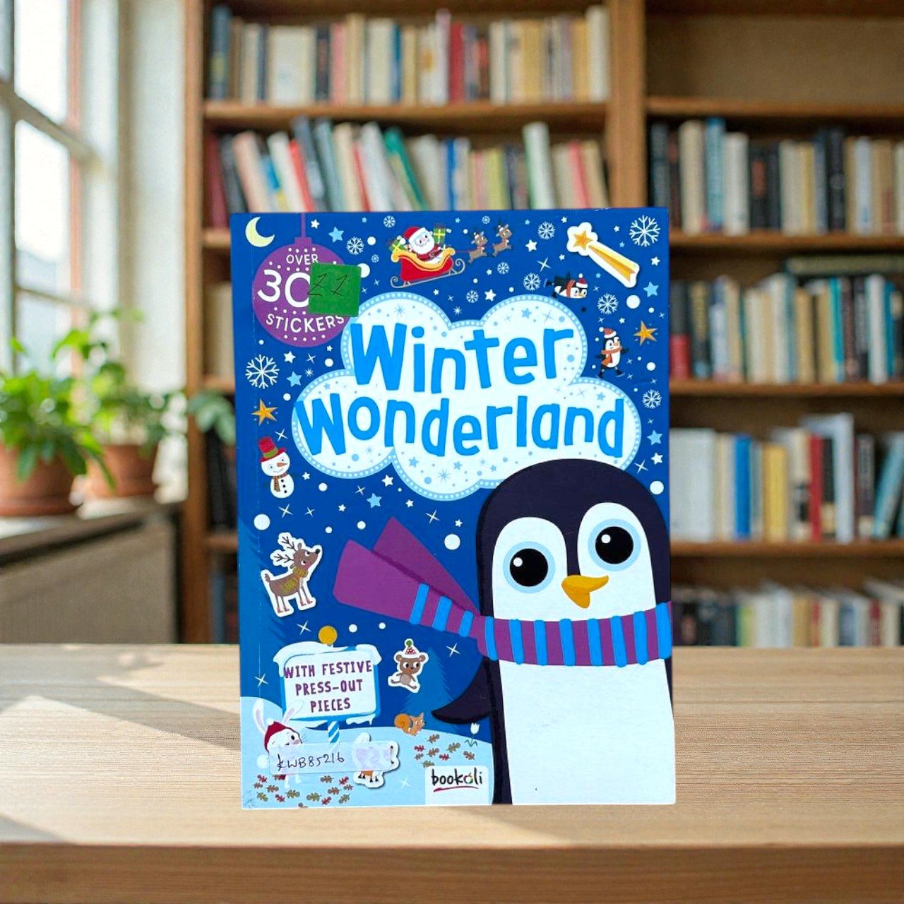 Winter Wonderland_With Stickers, Festive Press-Out Pieces_Bookoli_KWB85216