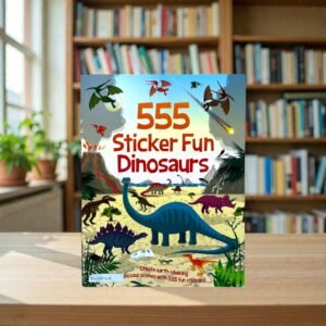 555 Sticker Fun Dinosaurs_With Stickers_Imagine That_KWB85218