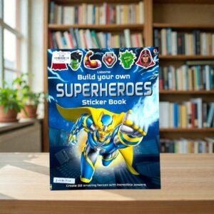 Build Your Own Superheroes Sticker Book_Usborne_KWB85240