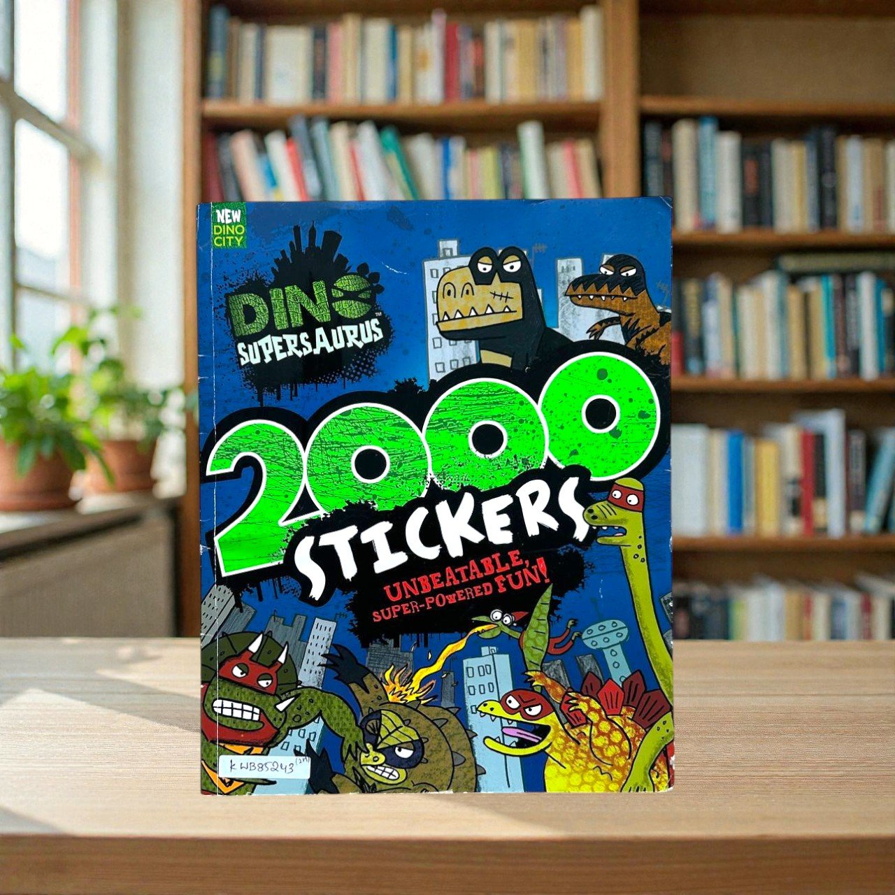 2000 Stickers_Dino Supersaurus_2 Stickers Missing_Parragon_KWB85243