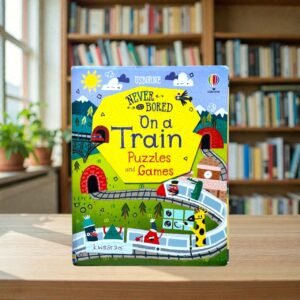 Never Bored On A Train Puzzles Games_Usborne_KWB85305