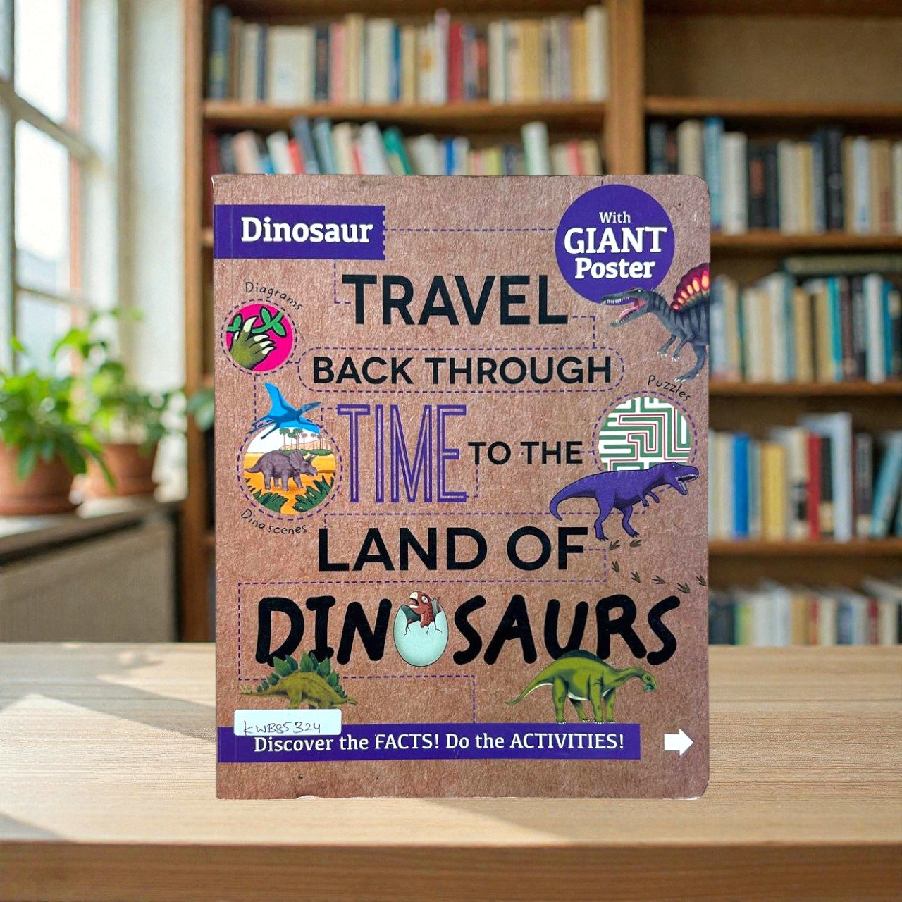 Travel Back Through Time To The Land Of Dinosaurs_With Giant Poster_M & S Kids_KWB85324