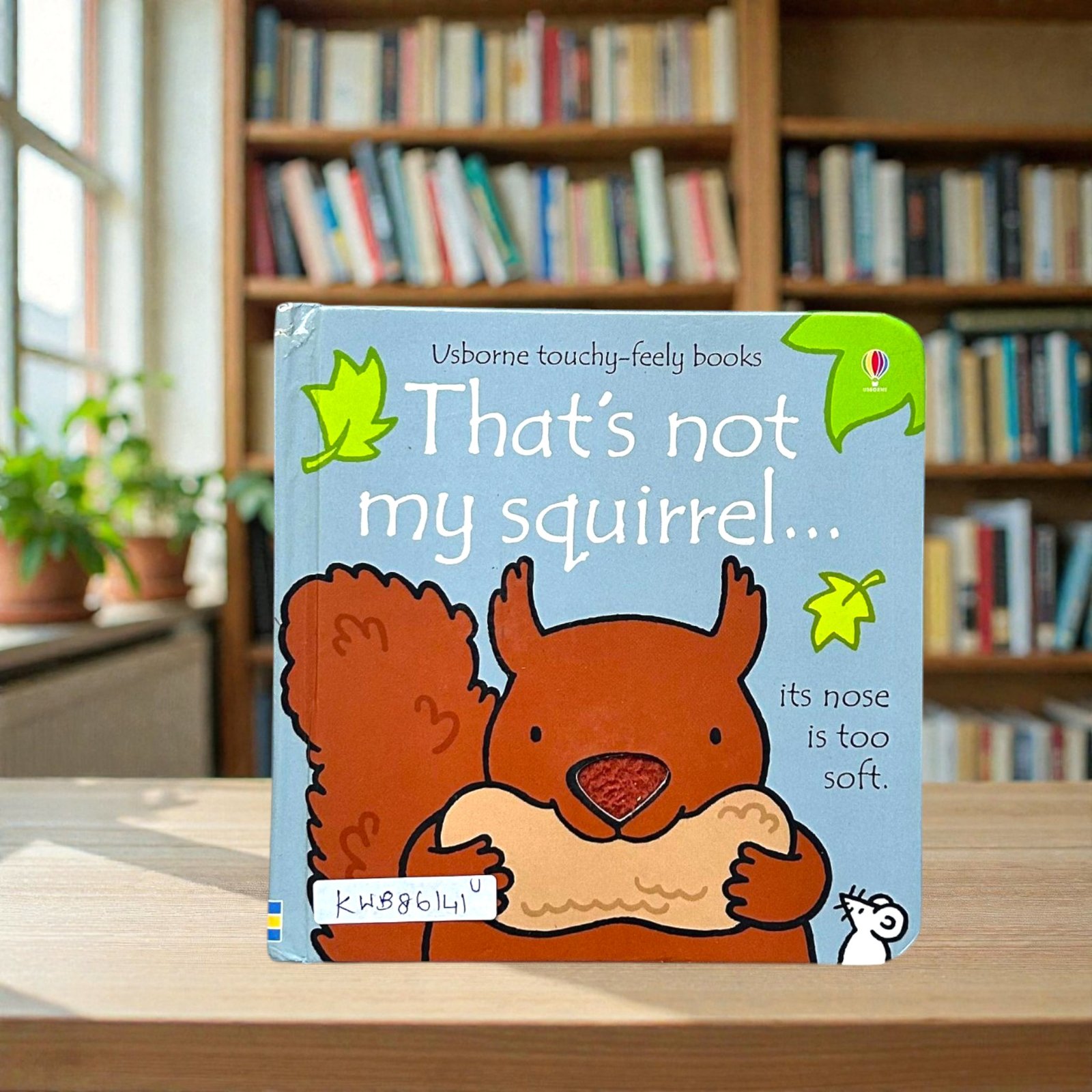 That's Not My Squirrel_Touch And Feel Book_Used_Usborne_KWB86141