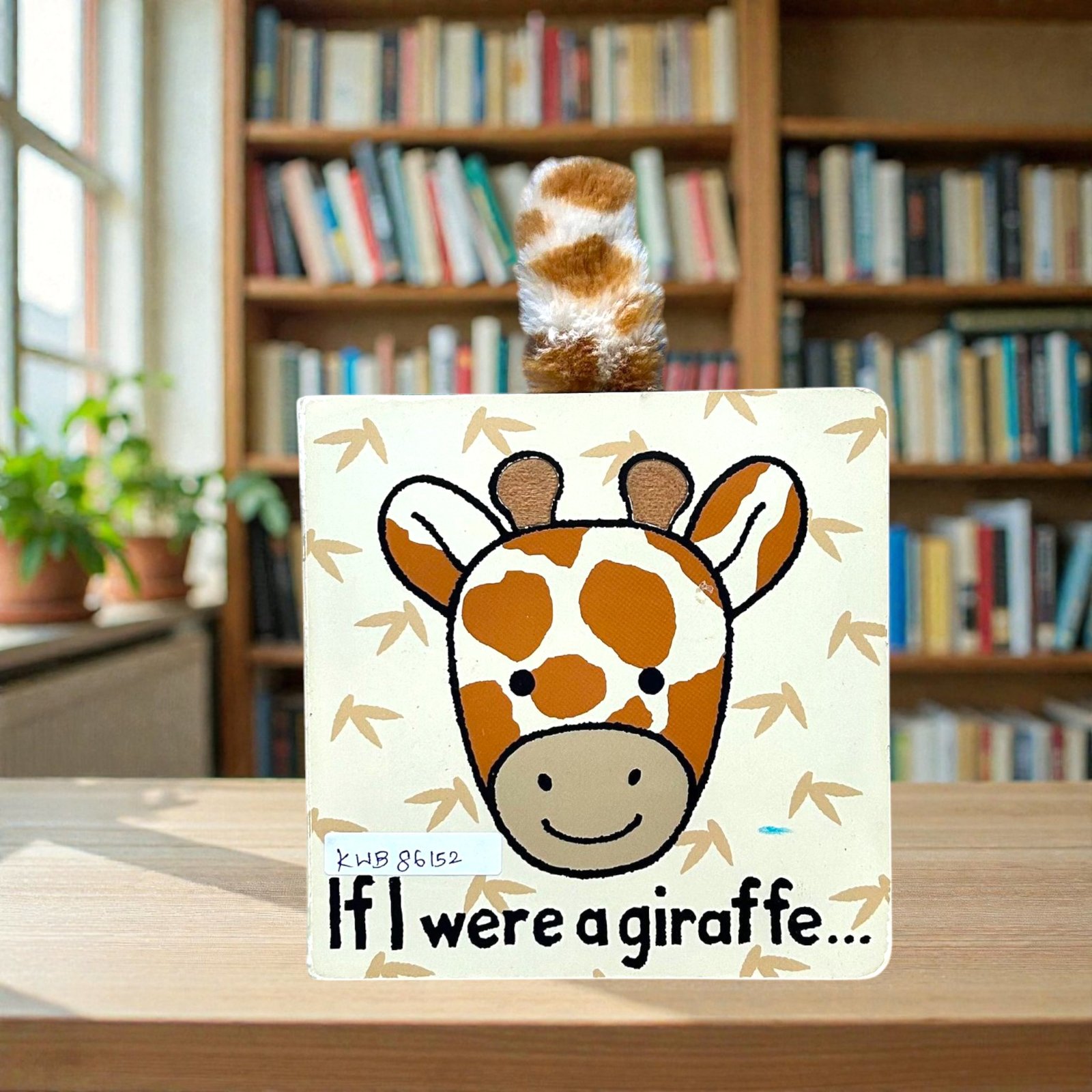 If I Were A Giraffe_Touch And Feel Book_Jelly Cat_KWB86152
