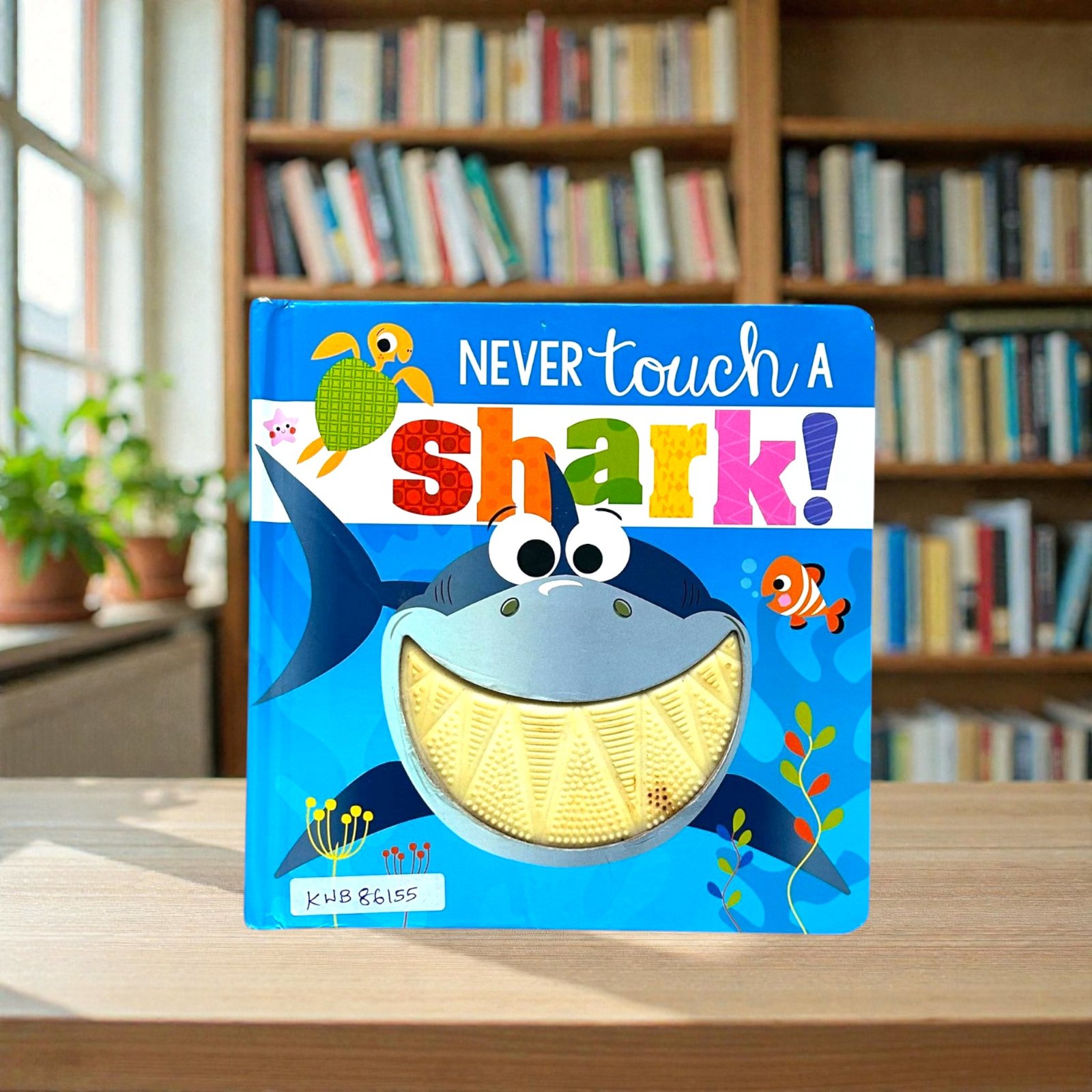 Never Touch A Shark_Touch And Feel Book_Make Believe Ideas_KWB86155