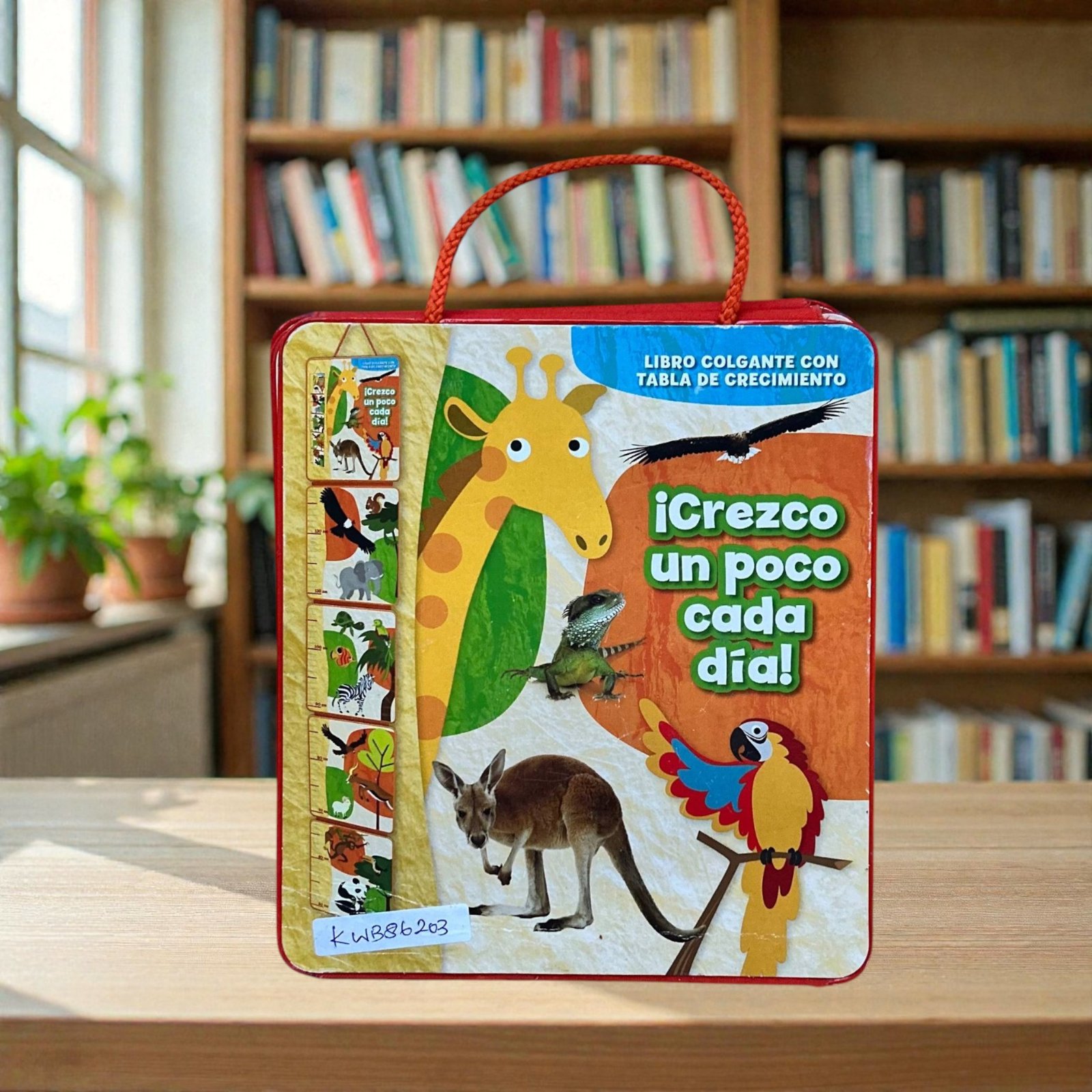 Icrezco Un Poco Cada Dia_Spanish Language_Hanging Book__KWB86203