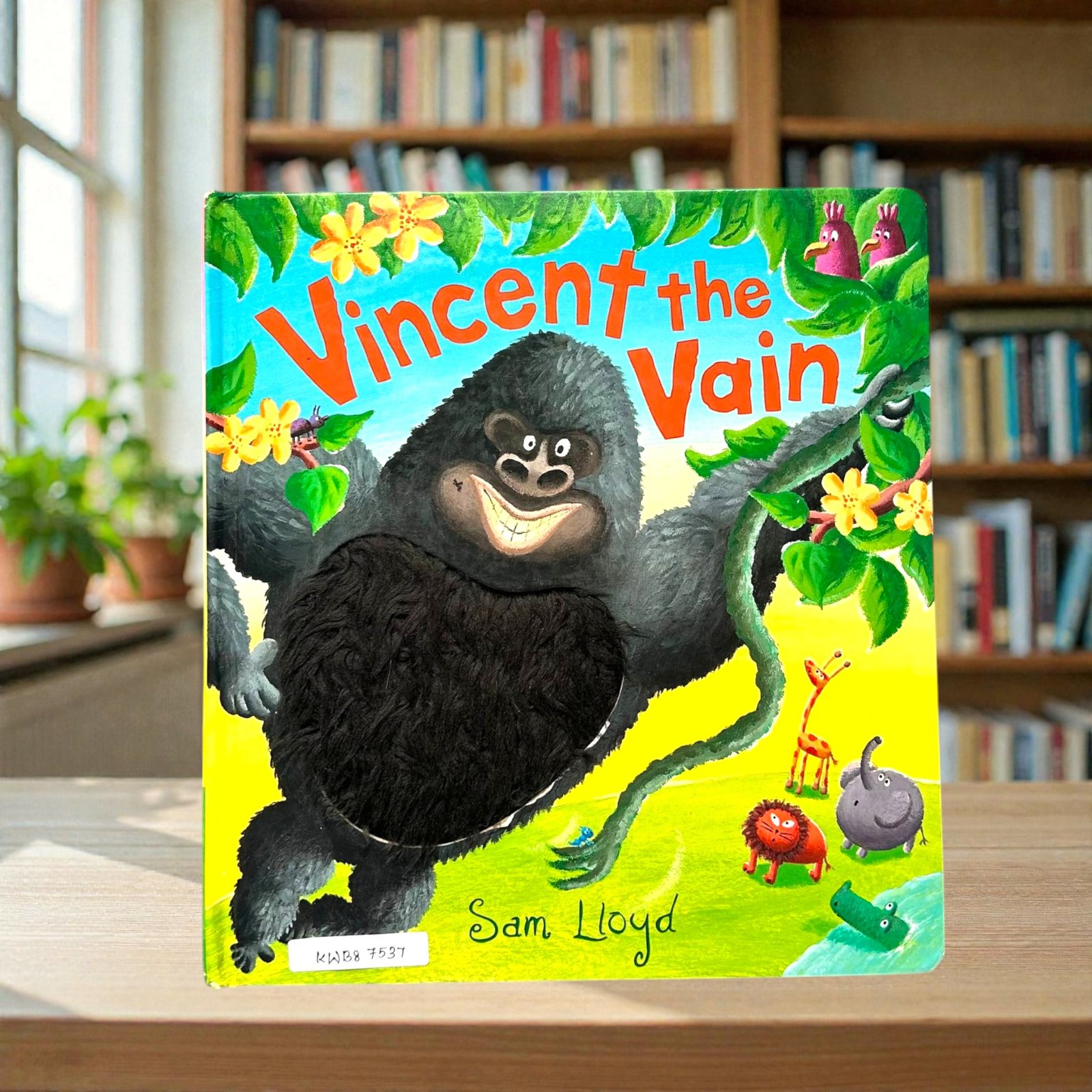 Vincent The Vain_Touch And Feel Book_Sam Lloyd_KWB87537