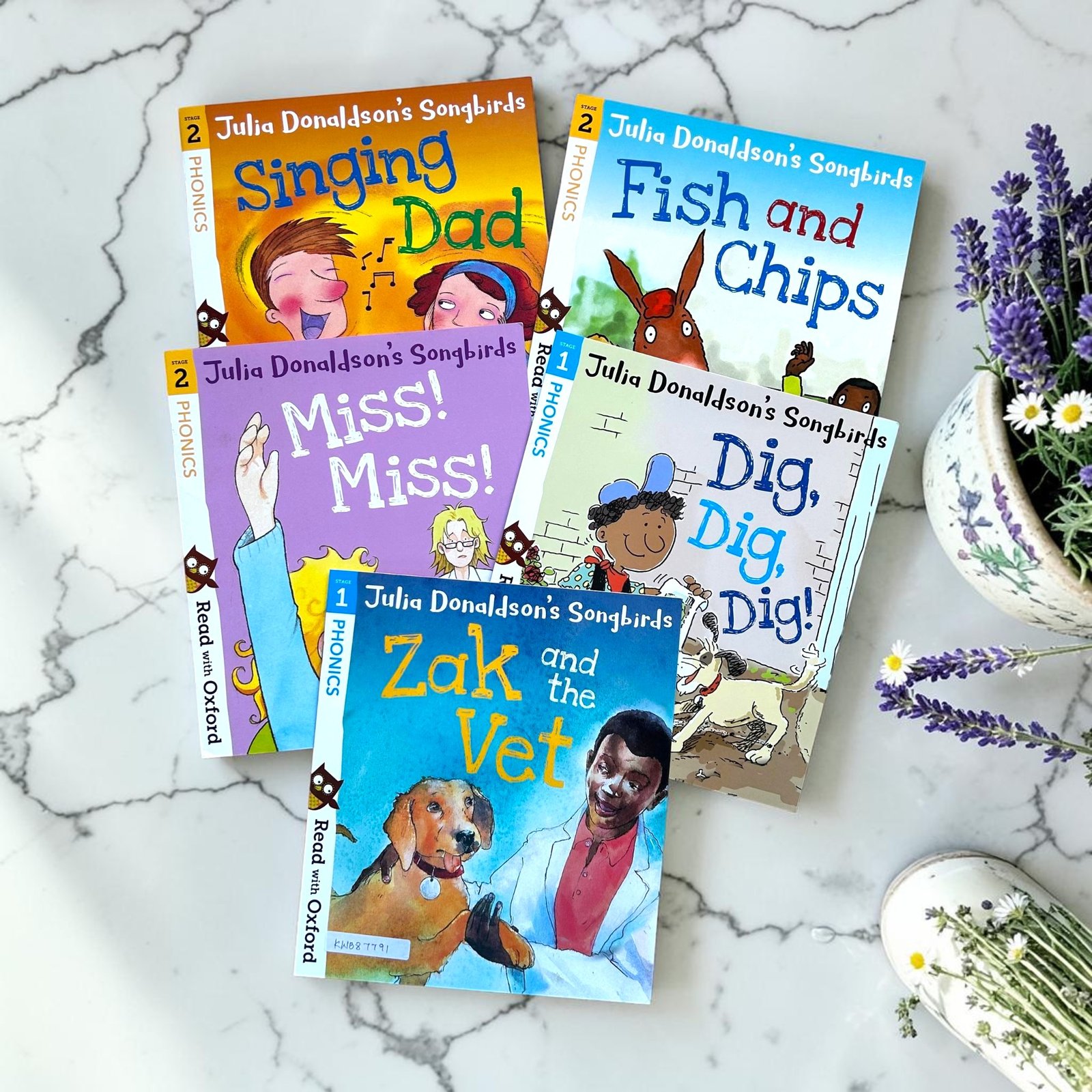 Read With Oxford_Set Of 5 Books_Julia Donaldson_KWB87791