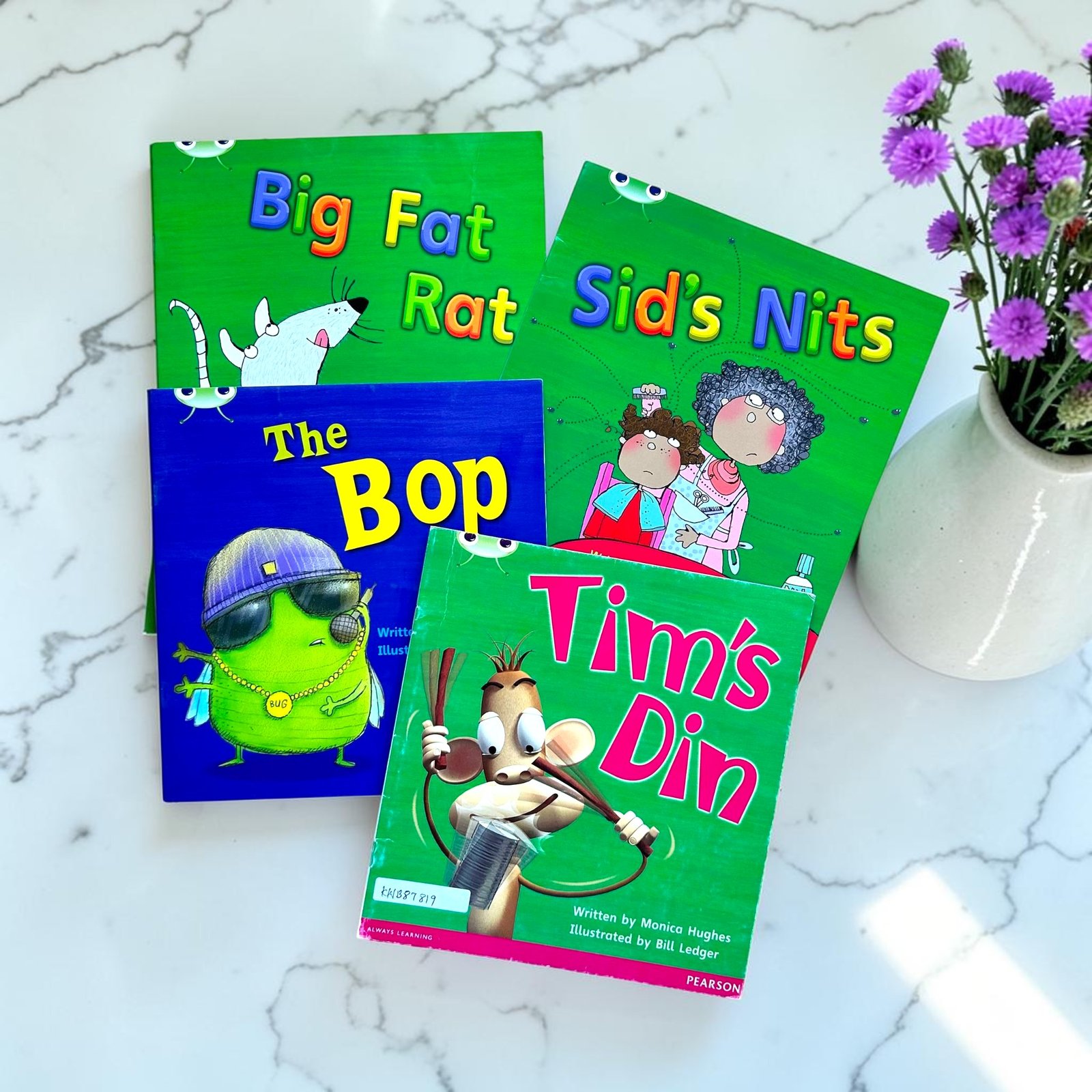 Phonics Bug_ Set Of 4 Books_Pearson_KWB87819